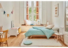 Biała krzesło dziecięce z drewna kauczukowego Kave Home Kristie