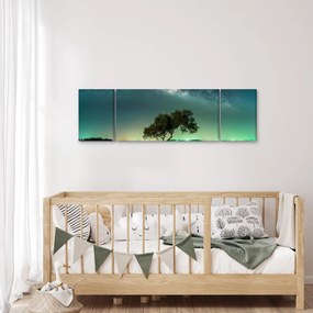 Obraz nocnego nieba (170x50 cm)