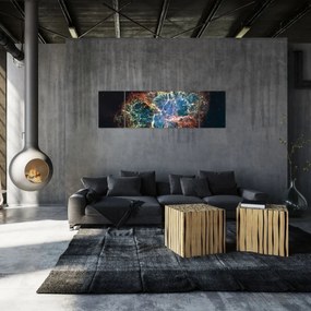 Obraz - Mgławica Krab (170x50 cm)