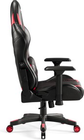 Krzesło dla graczy Diablo X-Ray King Size czarno-czerwony