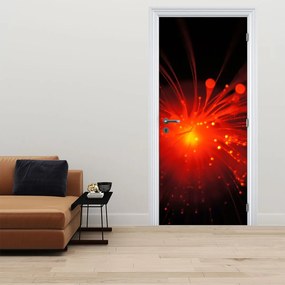 Fototapeta na drzwi - Błyszczenie, abstrakcja (95x205cm)
