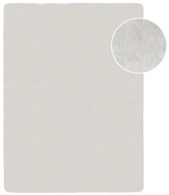 Biała syntetyczna skóra 120x170 cm Ivy Luxury Fur – Flair Rugs
