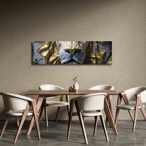 Obraz - Głowa Lwa (170x50 cm)
