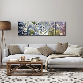 Obraz - Figura geometryczna (170x50 cm)