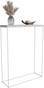 Minimalistyczna konsola beton + biały M9-A23