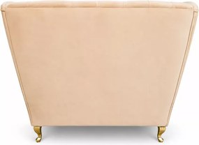 Designerska sofa uszak 2 osobowa głęboko pikowana