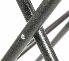 Składany, okrągły stół barowy, biały.