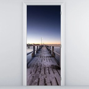 Fototapeta na drzwi - Na molo (95x205cm)
