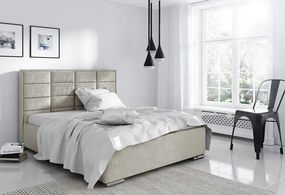 Łóżko tapicerowane Nelsi 200x200 - 44 kolory