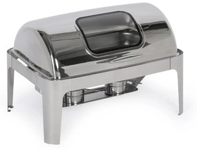 Brytfanna z pokrywą roll-top z okienkiem, 635 x 425 x 440 mm, 9 l