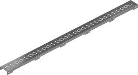 Mexen Flat M18 maskownica do odpływu liniowego 100 cm, gun gray szczotkowany - 1E23100