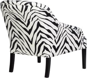 Klubowy fotel Viki w stylu glamour