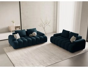 Morska aksamitna sofa 175 cm Linz – Cosmopolitan Design