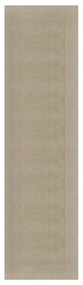 Beżowy chodnik wełniany 60x230 cm – Flair Rugs