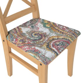 Pokrowiec na krzesło Ingolf z tapicerowanym siedziskiem