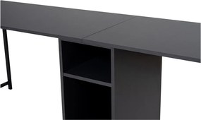Biurko z matowym wykończeniem 60x240 cm Twin – Kalune Design