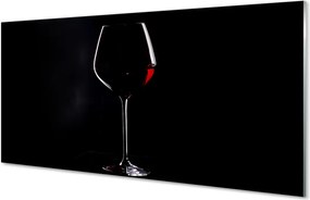 Panel szklany do Kuchni Elegancja Czerwonego Wina