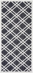 DYWAN ZEWNĘTRZNY DANI BLACK 80x180 CM TARASOWY BALKONOWY OGRODOWY