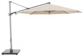 KNIRPS 340 cm - duży luksusowy parasol ogrodowy z drążkiem bocznym : Kolor parasola - Naturalny