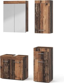 Zestaw mebli łazienkowych oldstyle 60x34x56 luna