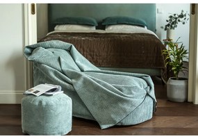 Musztardowy sztruksowy dziecięcy worek do siedzenia Cocoon 80 – SLOWDOWN