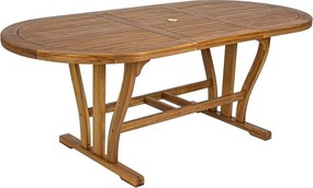 Przedłużany owalny stół 150/200×90 cm - NOEMI