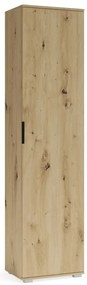 Szafa CLIF SL-50 dąb artisan do przedpokoju HALMAR