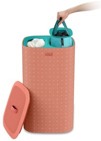 Różowy tekstylny kosz na pranie 60 l Tota Pop – Joseph Joseph