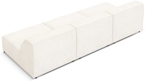 Kremowa sofa z materiału bouclé 240 cm Jodie – Micadoni Home