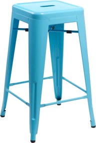 Stołek barowy Paris insp. Tolix 66 cm kolorowy
