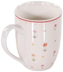 Kubek porcelanowy w kwiaty BLÜMI, 350 ml