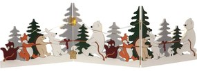 Dekoracja świetlna ze świątecznym motywem Forest Friends – Star Trading