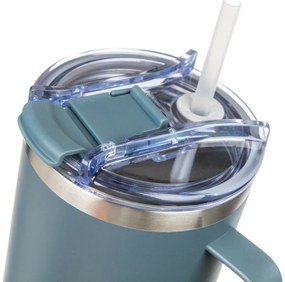 Banquet Kubek termiczny ze stali nierdzewnej z uchwytem Twain 1200 ml, ciemnoszary