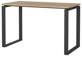 Biurko z blatem w dekorze dębu 60x120 cm Sign – Tvilum