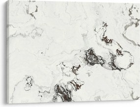 Obraz - Biały marmur (70x50 cm)