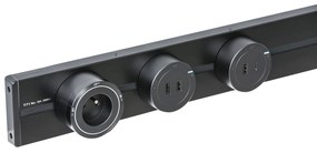 Gniazdo 2× USB-A do listew zasilających, czarne