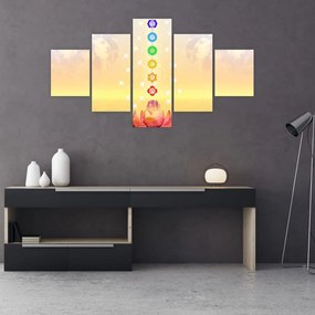 Obraz - Czakry (125x70 cm)