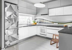 Naklejka okleina lodówkę Abstrakcja 3D
