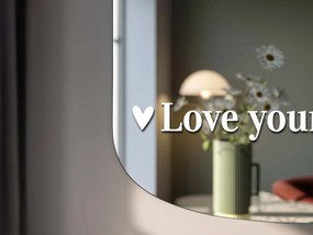 Naklejka na lustro S36 – Love yourself always.