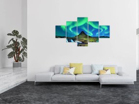 Obraz - Kirkjufell, Islandia (125x70 cm)