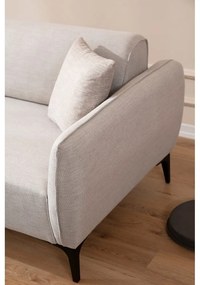 Biała sofa narożna Belissimo, lewy narożnik – Balcab Home