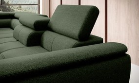 Narożnik DENVER L Lewostronny z funkcją spania Lewostronny w ktaninie SERENO 690 WERSAL