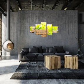 Obraz - Cytat (125x70 cm)