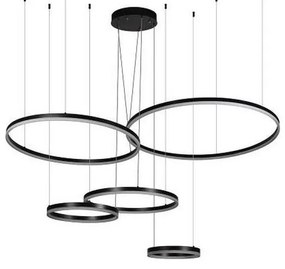 LED Żyrandol ściemnialny na lince LED/220W/230V 3000-6500K + zdalne sterowanie