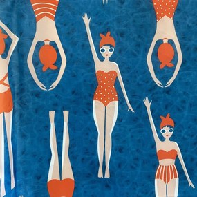 Zasłona prysznicowa 180x200 cm Baigneuses – Spirella