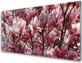 Panel Szklany Kwitnące Gałązki Drzewa