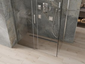 Mexen Omega kabina prysznicowa rozsuwana 160 x 90 cm, transparent, chrom - 825-160-090-01-00