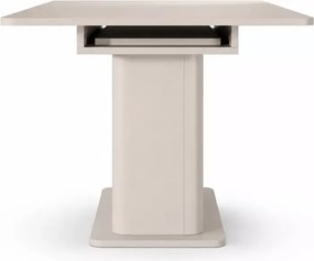 Stół rozkładany Dominica 160–200 cm – nowoczesny stół do jadalni i salonu, beżowy