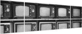 Obraz - Retro TV (170x50 cm)