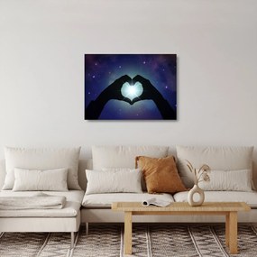 Obraz na szkle - Miłość symboliczna (70x50 cm)